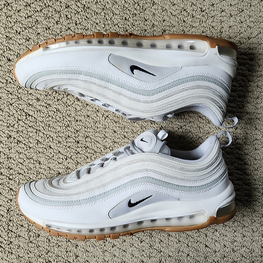 Nike Air Max 97 Mens size 11 White Gray - Picture 5 of 7